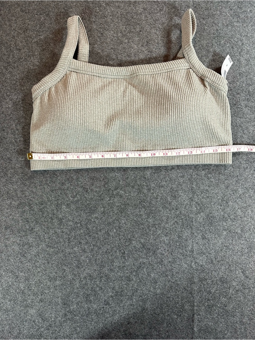torrid Ribbed Square-Neck Bra Top - Picture 2 of 6